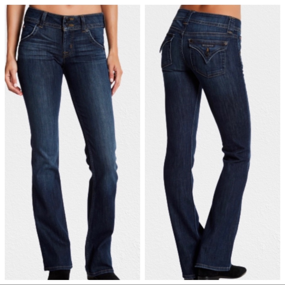 HUDSON Signature Bootcut Mid Rise Jeans